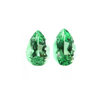 2.43 Ct.Tw.Total Carat Weight Emerald Pair from Russia Video