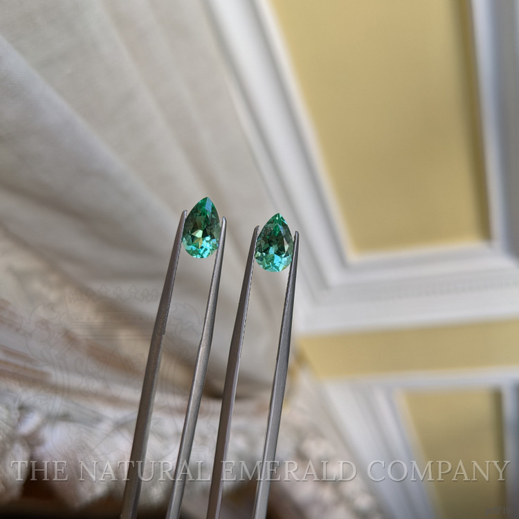 2.43 Ct.Tw. Emerald Pair from Russia