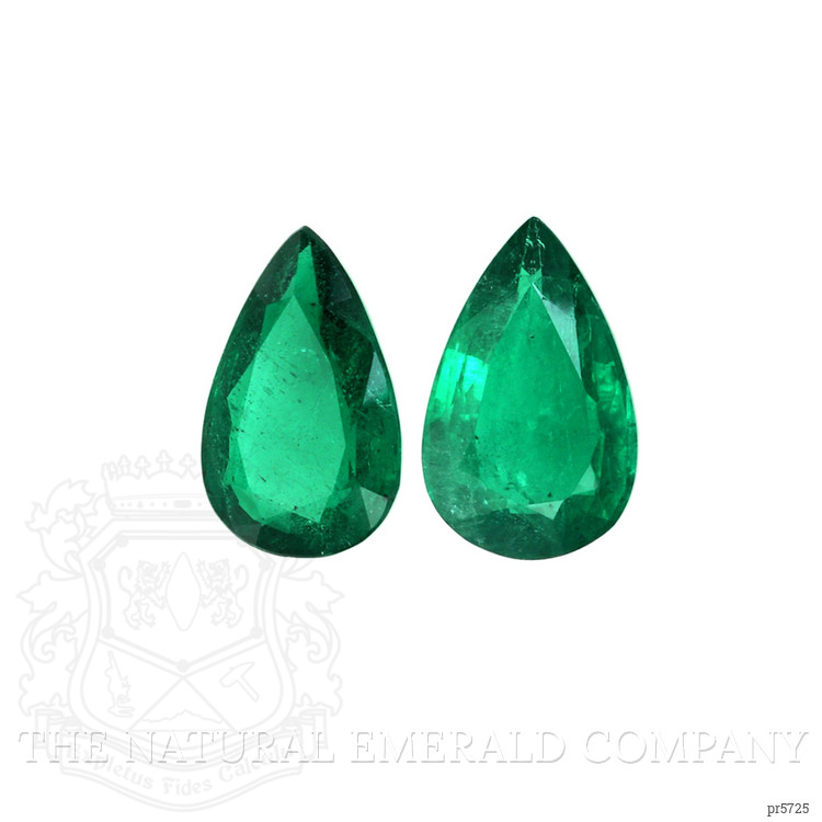 11.74 Ct.Tw. Emerald Pair from Zambia