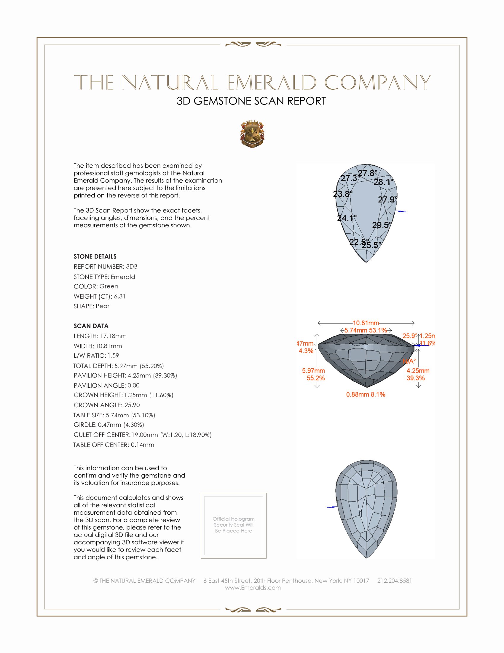 11.74 Ct.Tw. Emerald Pair from Zambia