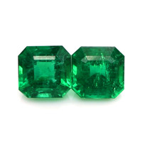 4.63&nbsp;Ct.Tw.Total Carat Weight Emerald Pair from Zambia Video