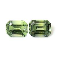 0.50&nbsp;Ct.Tw.Total Carat Weight Green Sapphire Pair from Madagascar Video