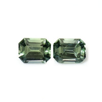 0.59 Ct.Tw.Total Carat Weight Sapphire Pair from Madagascar Video