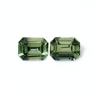 0.53 Ct.Tw.Total Carat Weight Sapphire Pair from Madagascar Video