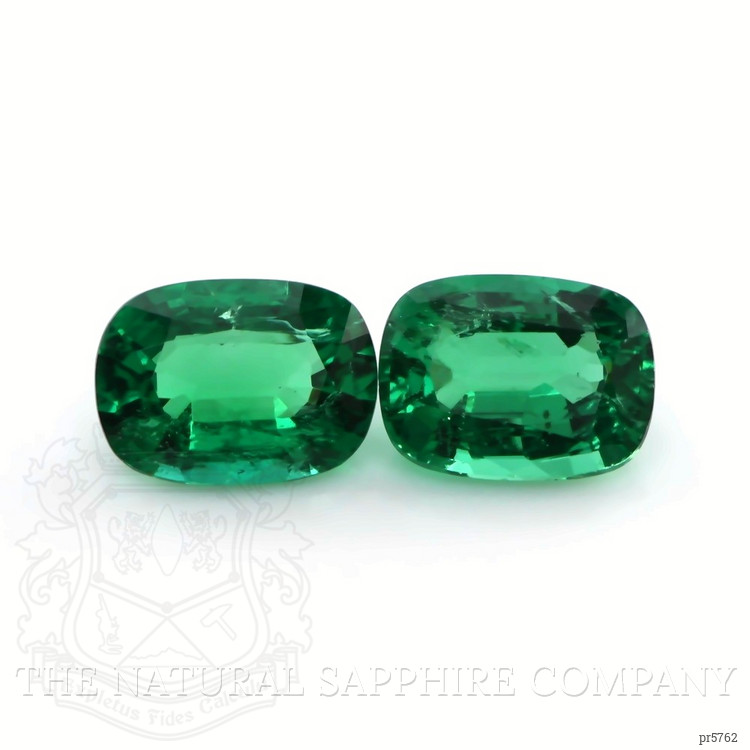 6.03 Ct.Tw. Emerald Pair from Zambia