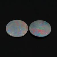 2.19 Ct.Tw.Total Carat Weight Cabochon Opal Pair from Australia Video