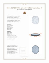 2.19&nbsp;Ct.Tw.Total Carat Weight Cabochon Opal Pair from Australia 3 D Scan Report