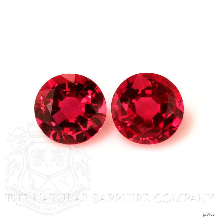 1.37 Ct.Tw. Ruby Pair from Mozambique