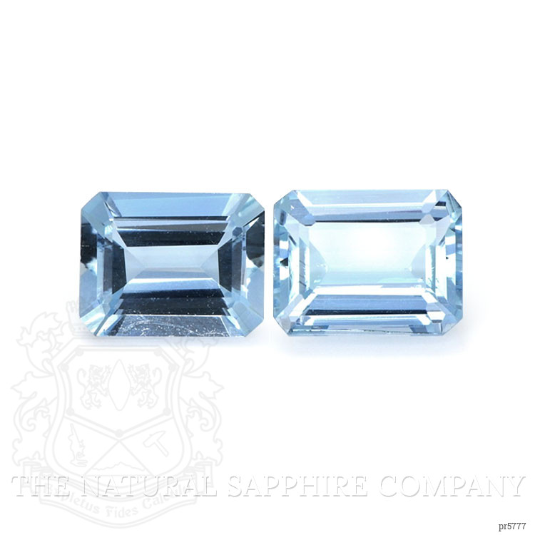 3.96 Ct.Tw. Aquamarine Pair from Brazil