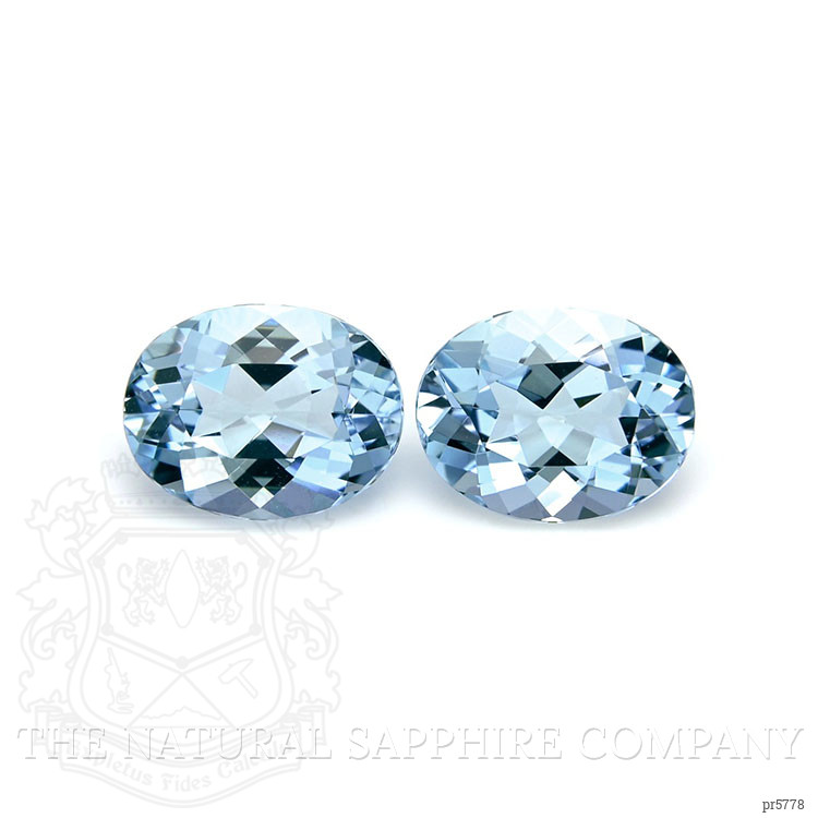 2.95 Ct.Tw. Aquamarine Pair from Brazil