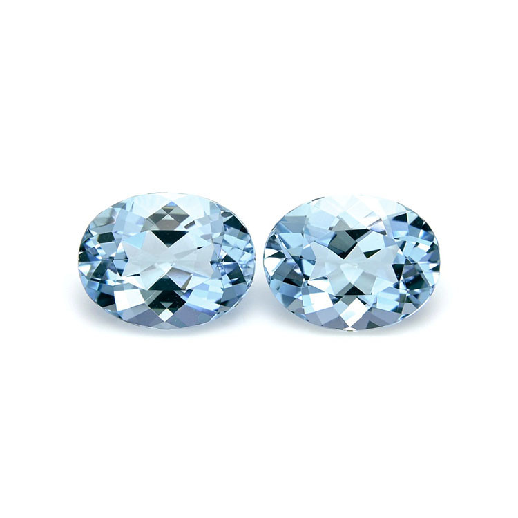 2.95 Ct.Tw. Aquamarine Pair from Brazil