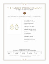 5.77 Ct.Tw.Total Carat Weight Yellow Sapphire Pair from Ceylon (Sri Lanka) Scan Report