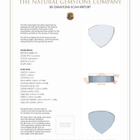 18.58 Ct.Tw.Total Carat Weight Tourmaline Pair from Brazil 3 D Scan Report