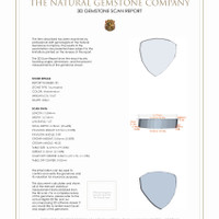18.58 Ct.Tw.Total Carat Weight Tourmaline Pair from Brazil 3 D Scan Report