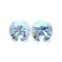 1.61 Ct.Tw.Total Carat Weight Aquamarine Pair from Brazil Video