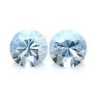 1.61 Ct.Tw.Total Carat Weight Aquamarine Pair from Brazil Video