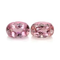 2.06 Ct.Tw.Total Carat Weight Topaz Pair from Brazil Video