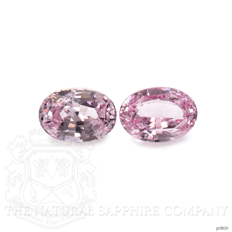 2.86 Ct.Tw. Pink Sapphire Pair from Ceylon (Sri Lanka)