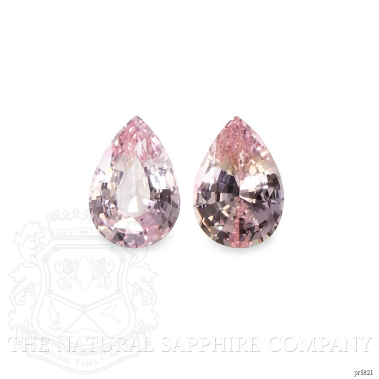 3.10 Ct.Tw. Pink Sapphire Pair from Ceylon (Sri Lanka)