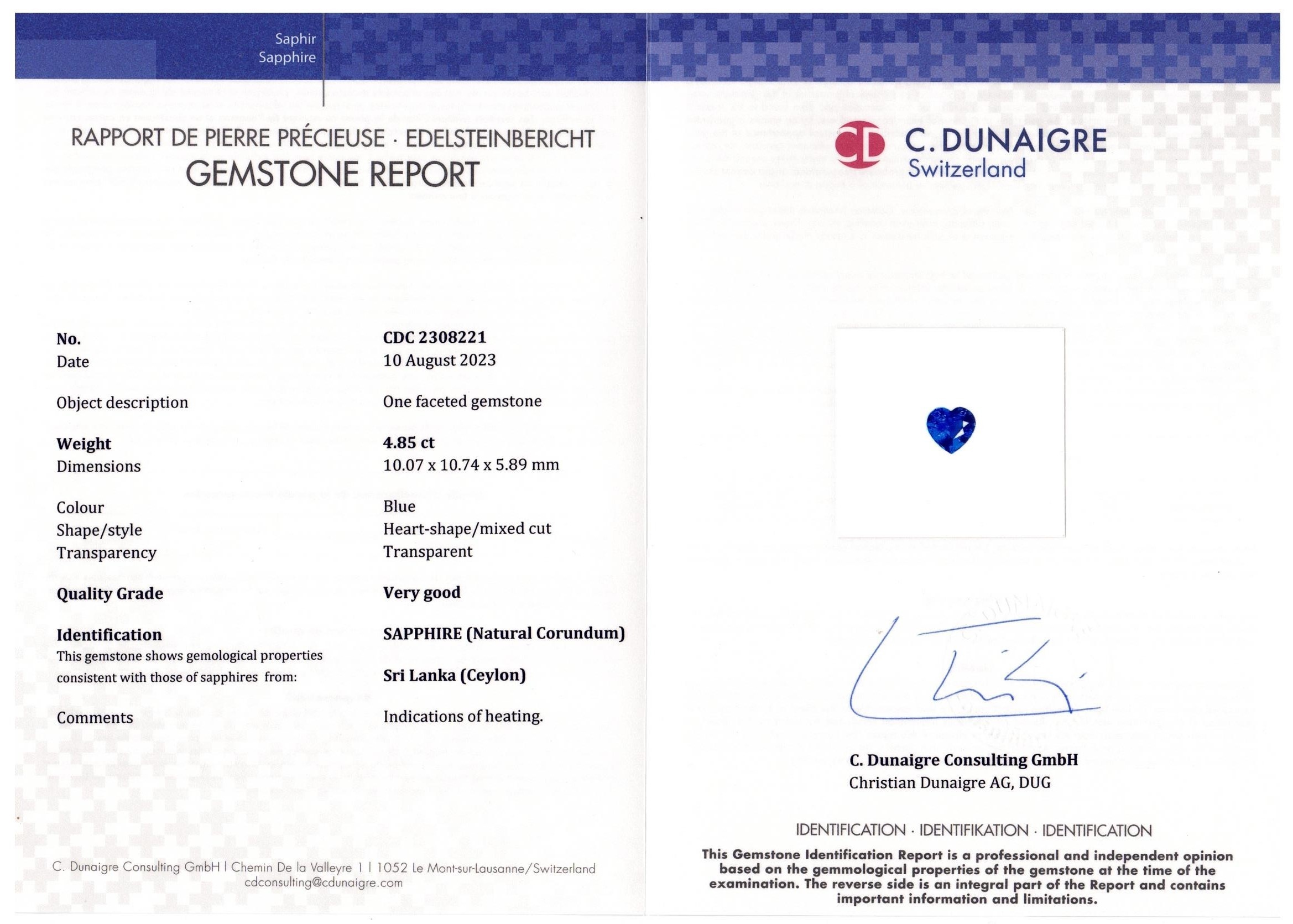 9.37 Ct.Tw. Blue Sapphire Pair from Ceylon (Sri Lanka)