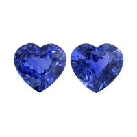 9.37&nbsp;Ct.Tw.Total Carat Weight Blue Sapphire Pair from Ceylon (Sri Lanka) Video