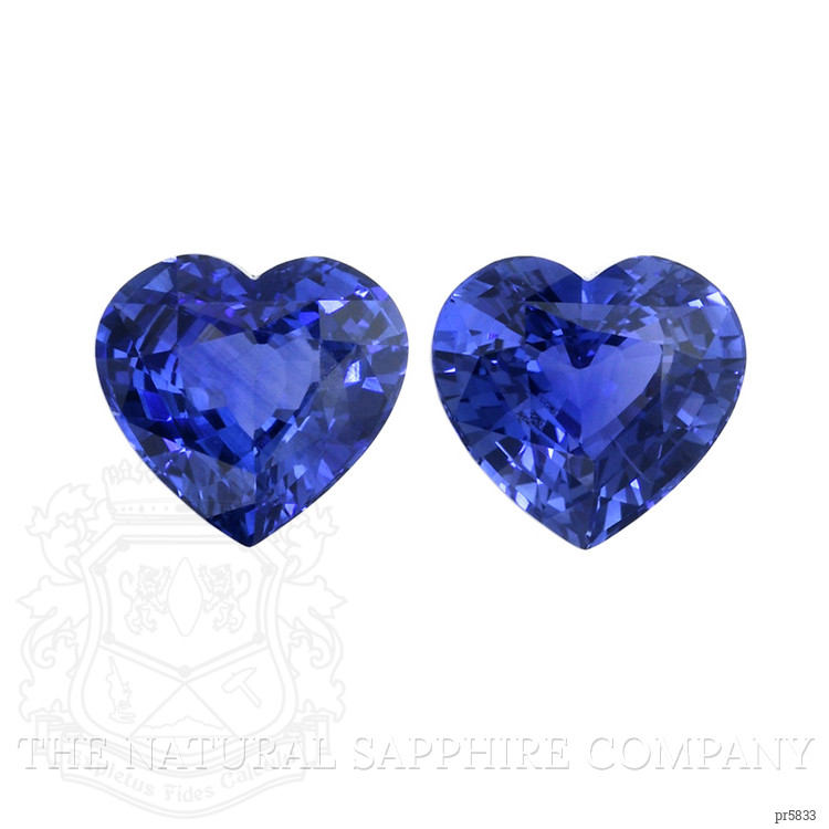 9.37 Ct.Tw. Blue Sapphire Pair from Ceylon (Sri Lanka)