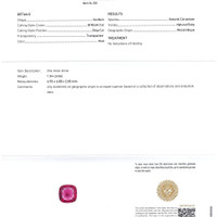 3.08 Ct.Tw.Total Carat Weight Ruby Pair from Mozambique Scan Report