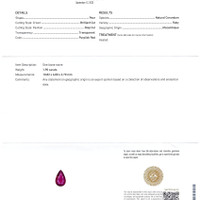 3.91 Ct.Tw.Total Carat Weight Ruby Pair from Mozambique Scan Report