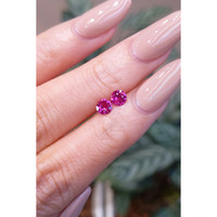 0.84&nbsp;Ct.Tw.Total Carat Weight Ruby Pair from Mozambique Life Style