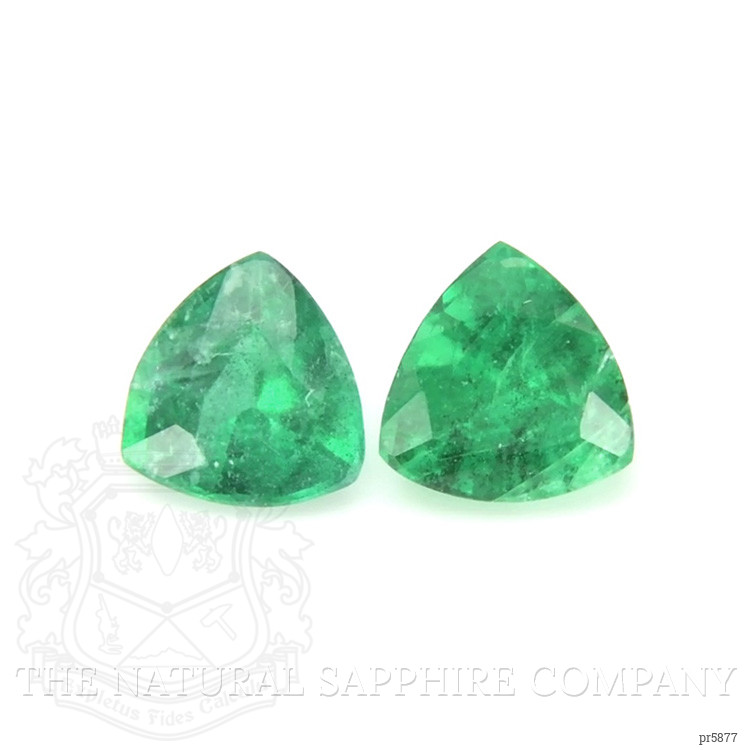 0.95 Ct.Tw. Emerald Pair from Brazil