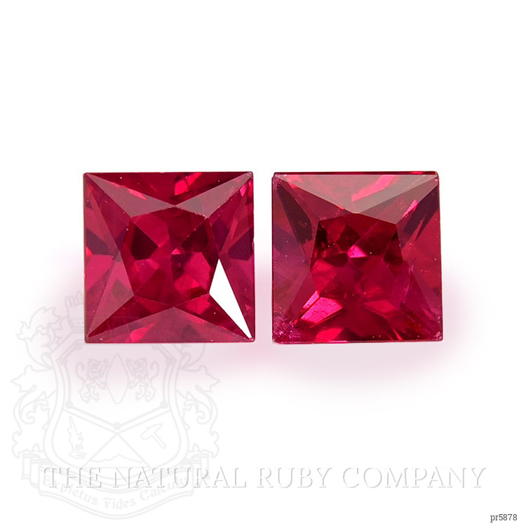 0.82 Ct.Tw. Ruby Pair from Mozambique