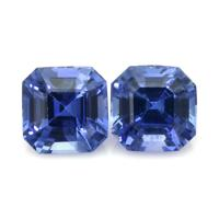3.39&nbsp;Ct.Tw.Total Carat Weight Blue Sapphire Pair from Ceylon (Sri Lanka) Video