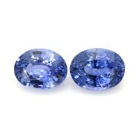 4.72&nbsp;Ct.Tw.Total Carat Weight Blue Sapphire Pair from Ceylon (Sri Lanka) Video