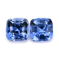 4.83&nbsp;Ct.Tw.Total Carat Weight Blue Sapphire Pair from Ceylon (Sri Lanka) Video