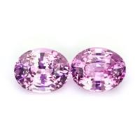3.06&nbsp;Ct.Tw.Total Carat Weight Pink Sapphire Pair from Ceylon (Sri Lanka) Video