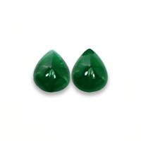14.94 Ct.Tw.Total Carat Weight Emerald Pair from Zambia Video