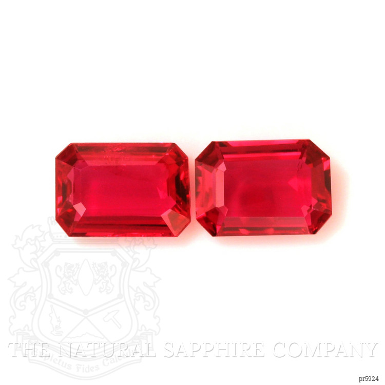 2.83 Ct.Tw. Ruby Pair from Mozambique
