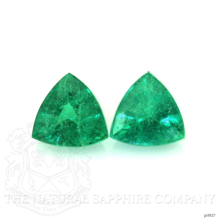 1.39 Ct.Tw. Emerald Pair from Zambia