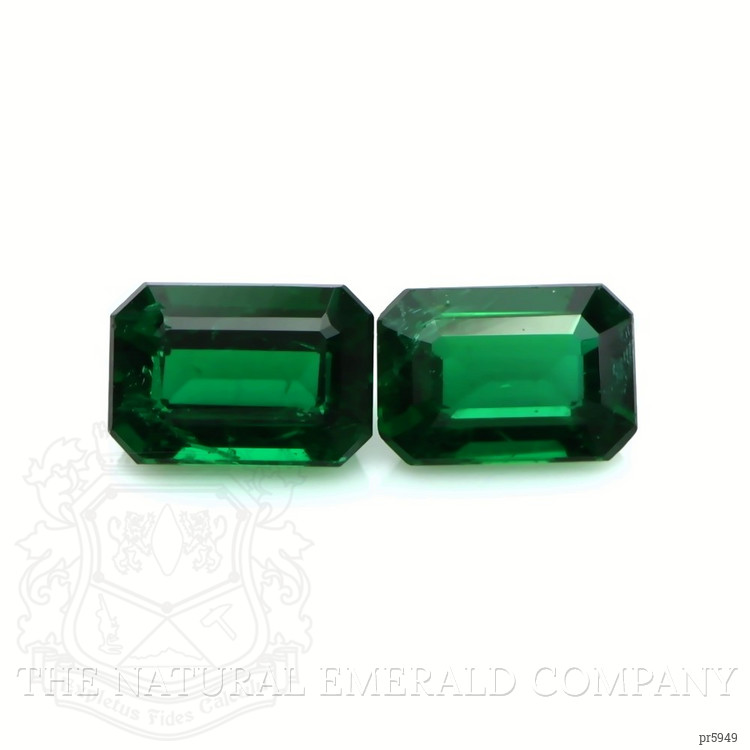 1.05 Ct.Tw. Emerald Pair from Zambia