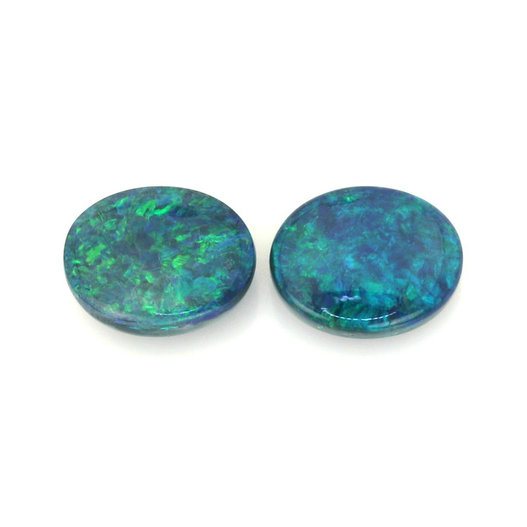 5.00 Ct.Tw. Cabochon Opal Pair from Australia