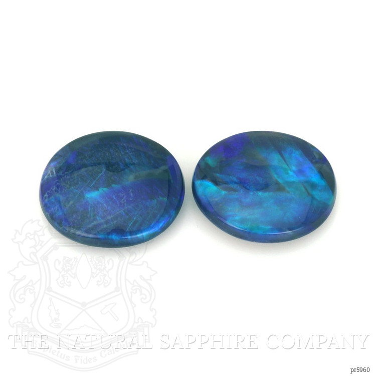 7.68 Ct.Tw. Cabochon Opal Pair from Australia