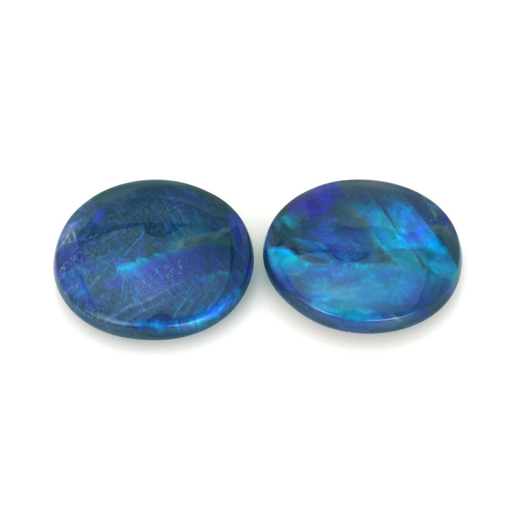 7.68 Ct.Tw. Cabochon Opal Pair from Australia