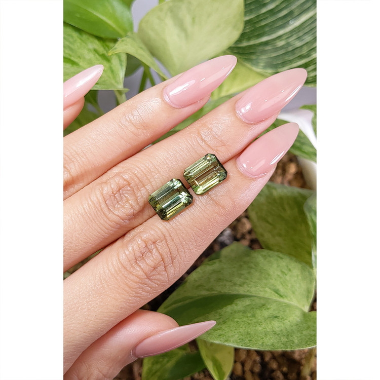 7.93 Ct.Tw. Tourmaline Pair from Brazil