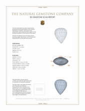 18.55&nbsp;Ct.Tw.Total Carat Weight Tourmaline Pair from Brazil 3 D Scan Report