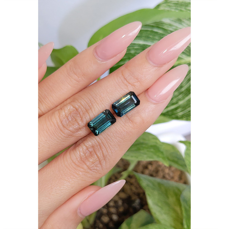 6.49 Ct.Tw. Tourmaline Pair from Brazil