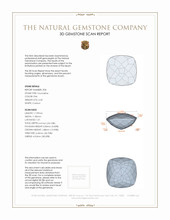 12.93&nbsp;Ct.Tw.Total Carat Weight Tourmaline Pair from Brazil 3 D Scan Report