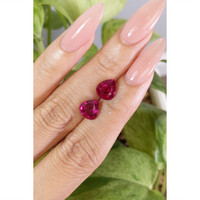 3.94 Ct.Tw.Total Carat Weight Tourmaline Pair from Brazil Life Style