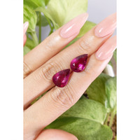 10.18&nbsp;Ct.Tw.Total Carat Weight Tourmaline Pair from Brazil Life Style