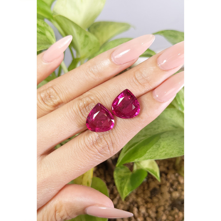 14.77 Ct.Tw. Tourmaline Pair from Brazil