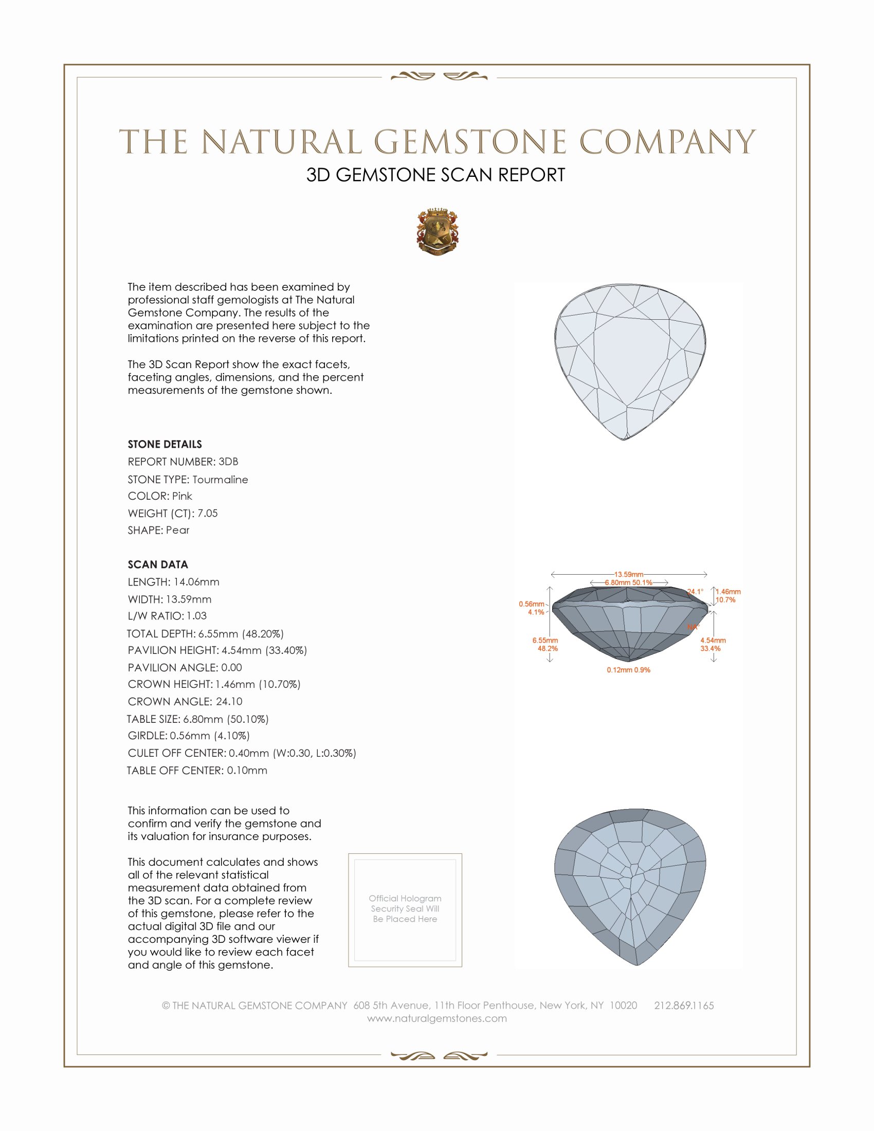 14.77 Ct.Tw. Tourmaline Pair from Brazil